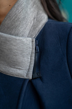 Blue-grey coat