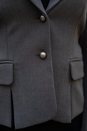 Grey elegant blazer