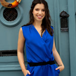 Royal blue overall